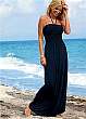 Elegancka, długa sukienka w kolorze klasycznej czerni - bon prix