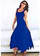 Niebieska długa suknia - bon prix