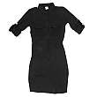 Sportowa, czarna sukienka mini - Cropp
