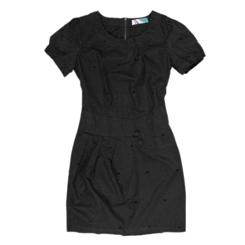 Czarna sukienka mini - Cropp