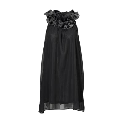 Czarna sukienka wieczorowa o kroju tuniki - SAINT TROPEZ