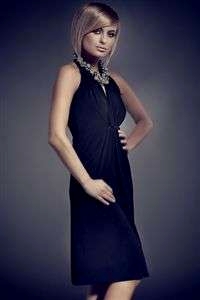 Czarna sukienka wieczorowa Paloma Mod. Nr 52 - Figl